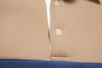 Men's Long Sleeve Polo Collar Sweatshirt - 2025 Spring Casual Streetwear Top | HD3006