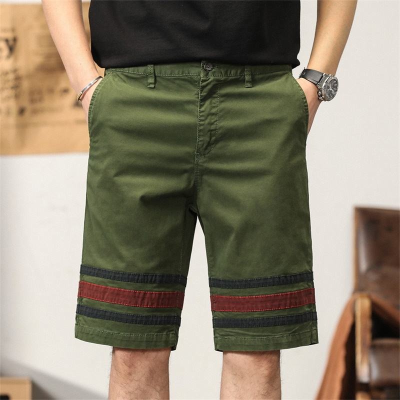 Short cargo slim décontracté pour homme, coupe athlétique, tendance et jeune | G3612 