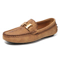 Men’s Plus Size Leather Loafers – Slip-On Driving Moccasins | 2566