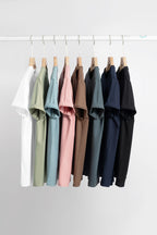 Men's Antibacterial Cooling Cotton T-Shirt - Summer Slim-Fit Round Neck Ice Silk Top | 6550