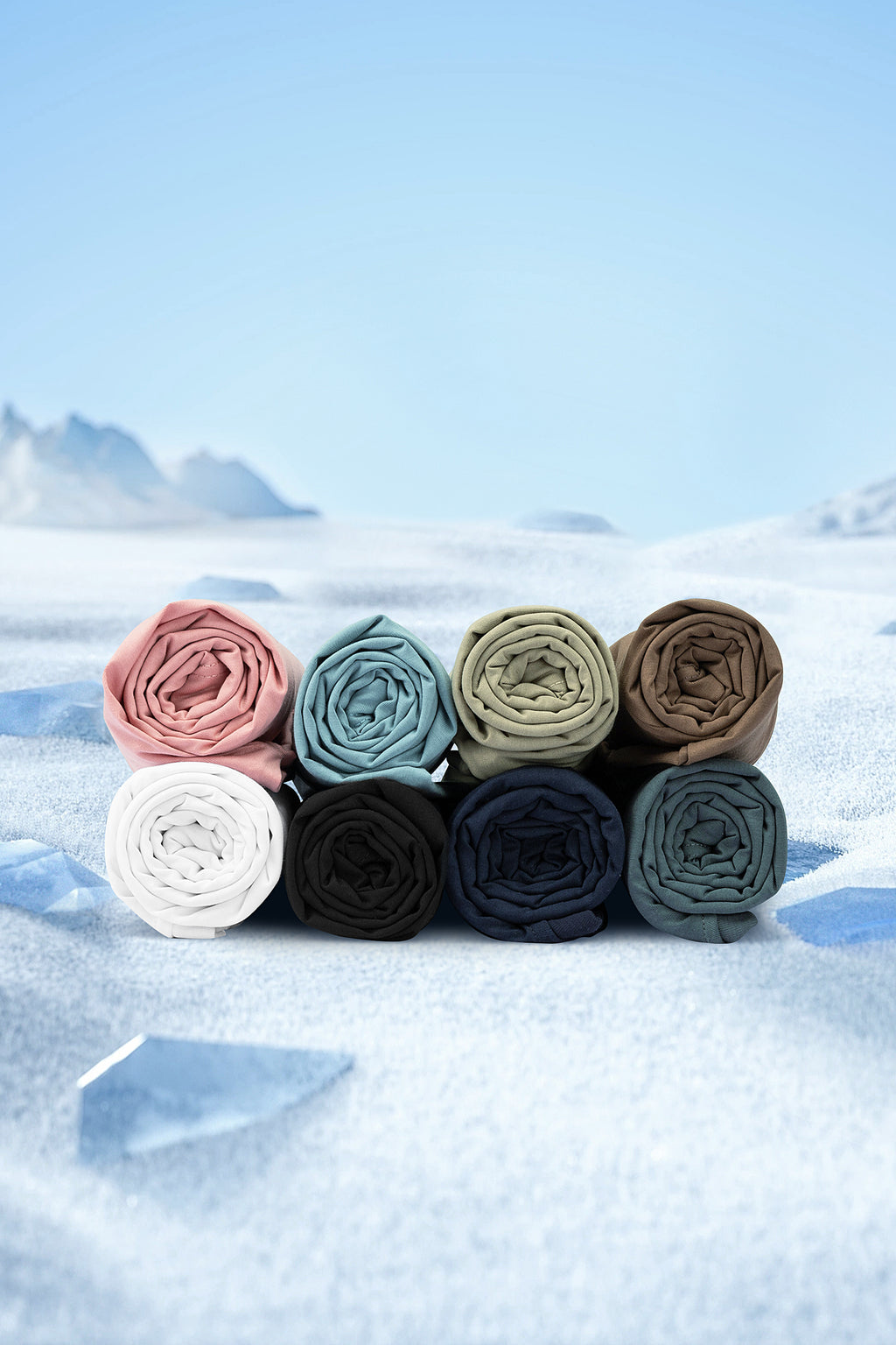 Men's Antibacterial Cooling Cotton T-Shirt - Summer Slim-Fit Round Neck Ice Silk Top | 6550