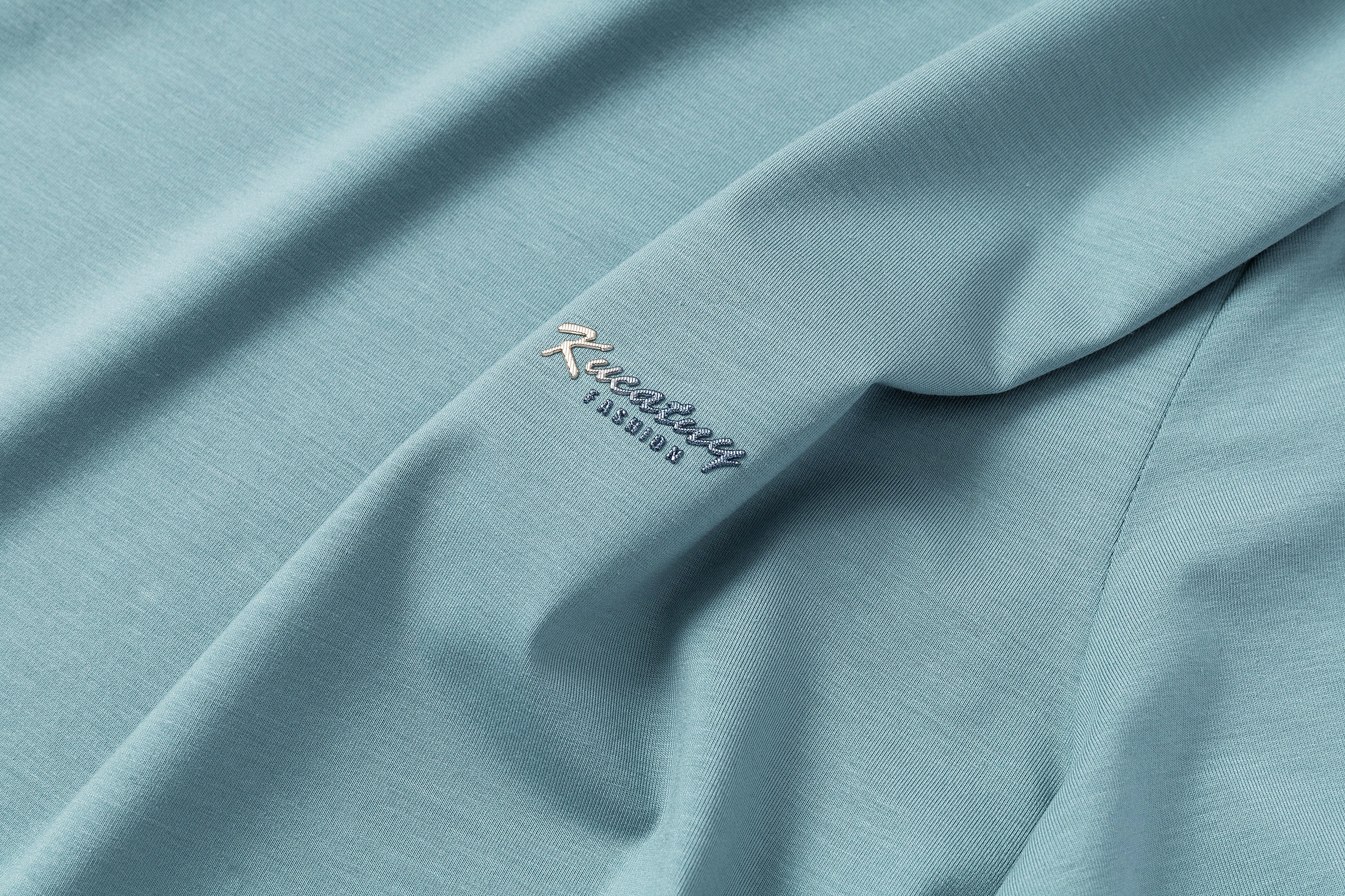 Men's Antibacterial Cooling Cotton T-Shirt - Summer Slim-Fit Round Neck Ice Silk Top | 6550