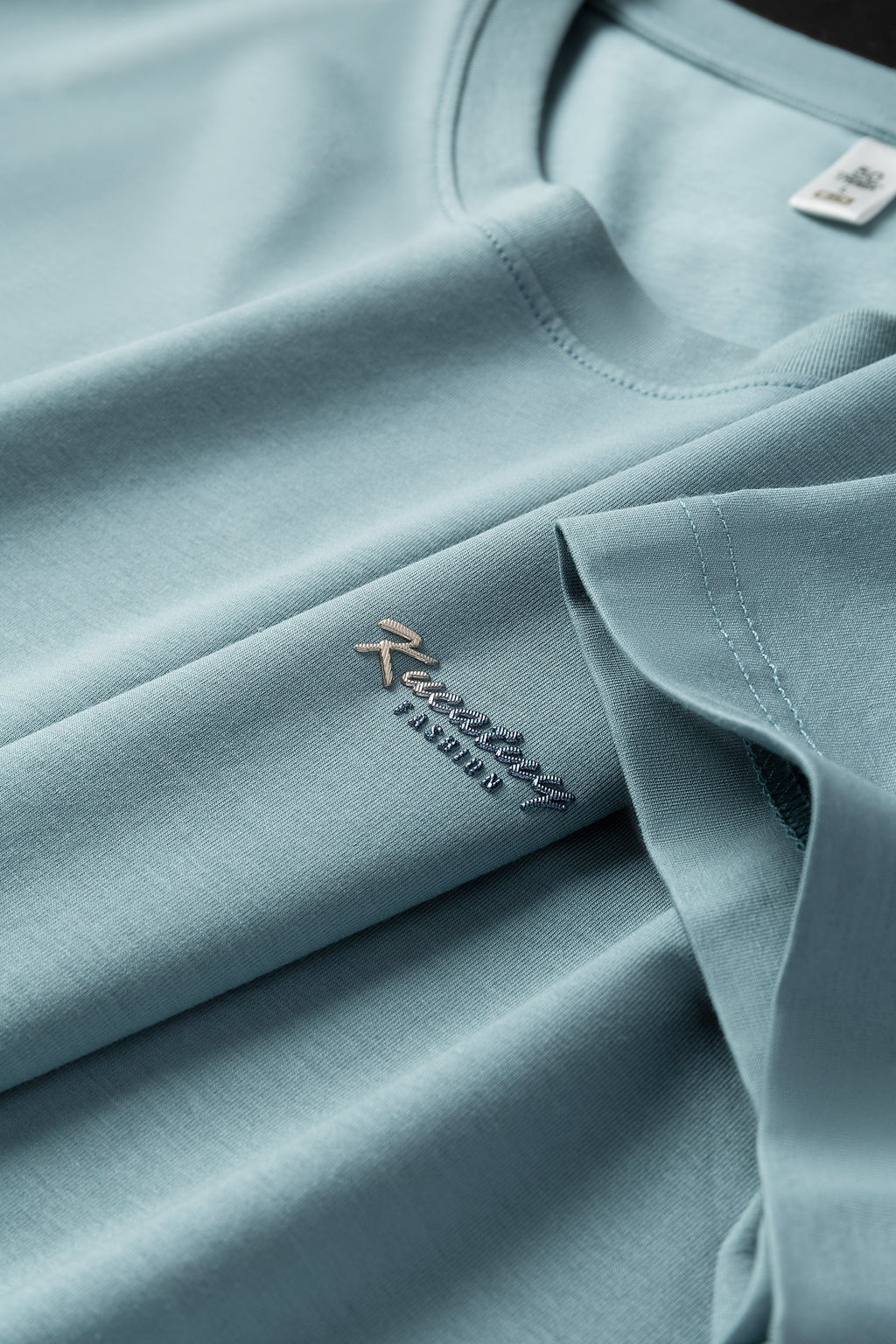 Men's Antibacterial Cooling Cotton T-Shirt - Summer Slim-Fit Round Neck Ice Silk Top | 6550