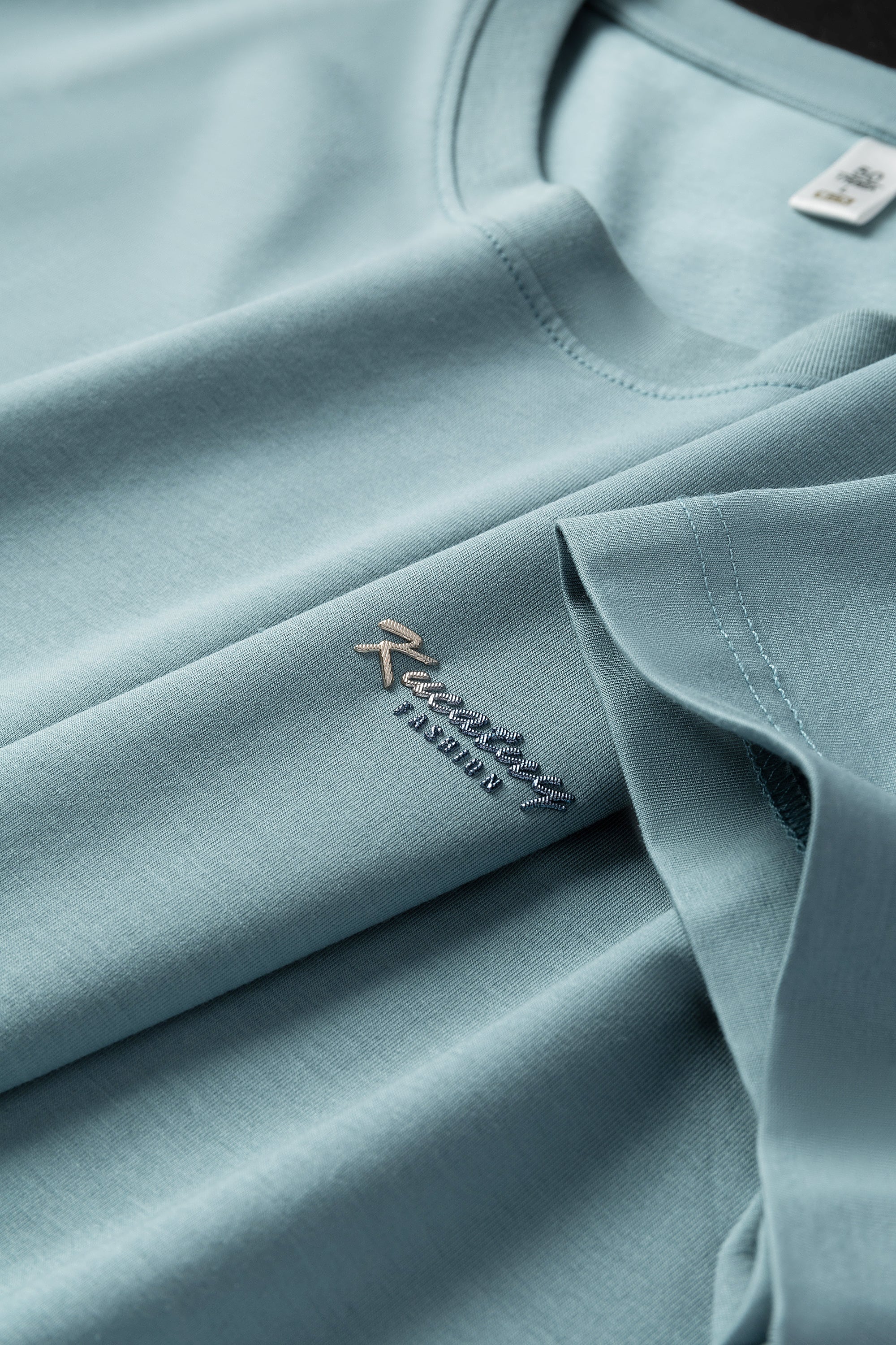 Men's Antibacterial Cooling Cotton T-Shirt - Summer Slim-Fit Round Neck Ice Silk Top | 6550