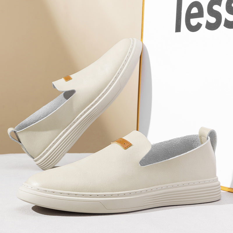 Scarpe da guida in pelle da uomo alla moda Scarpe casual in pelle Mocassini slip-on | 23004 