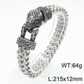 Men’s Viking Animal Bracelet Wolf, Eagle, Snake Stainless Steel Bracelet | KB179515-MZOZ
