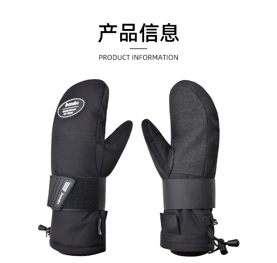 Boodun Kevlar Hipora Ski Gloves – Waterproof & Thermal Winter Gloves | 6332078