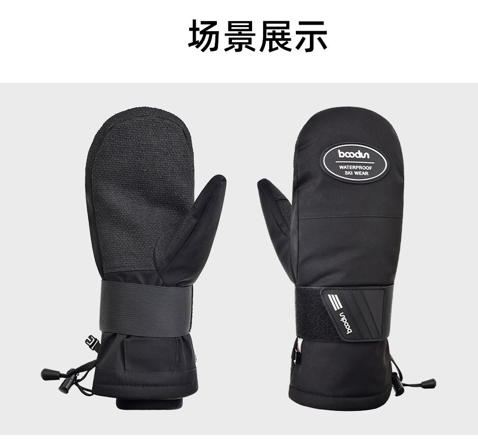 Boodun Kevlar Hipora Ski Gloves – Waterproof & Thermal Winter Gloves | 6332078