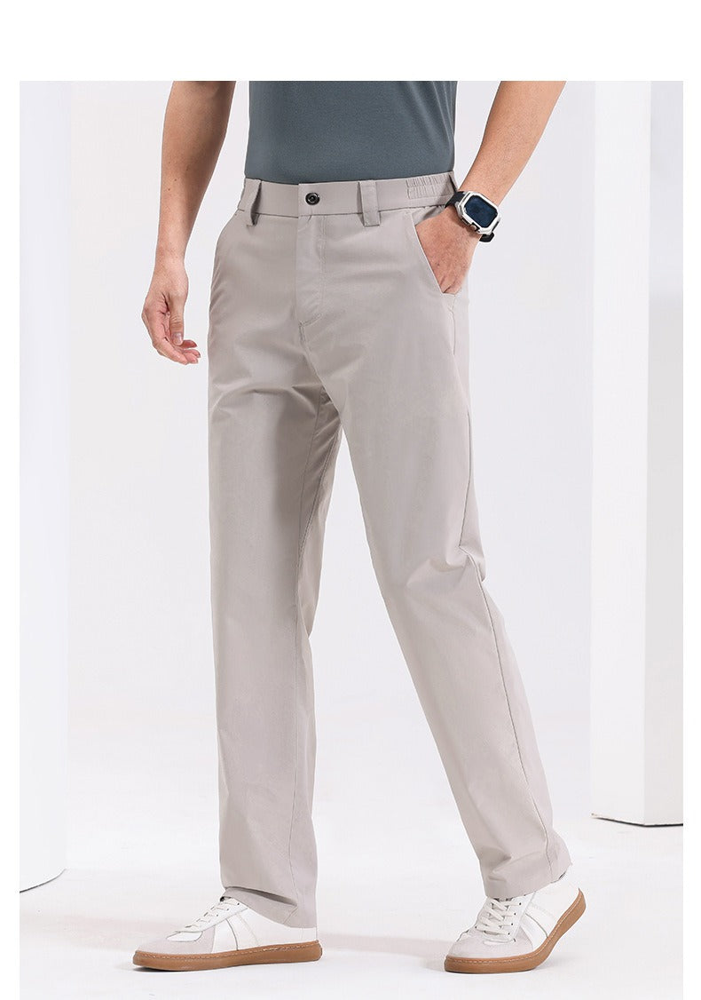 CoolForm Essentials – Men’s Lightweight Casual Pants for Work & Travel 2025 | L19-6666