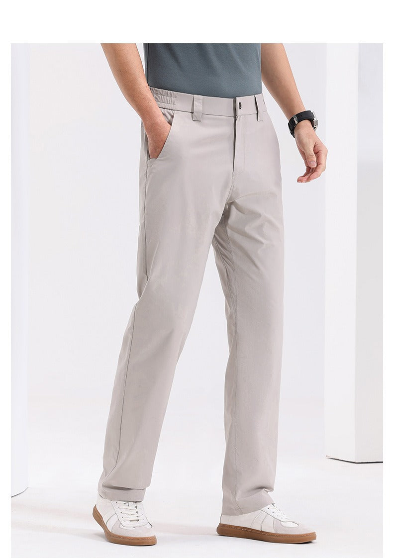 CoolForm Essentials – Men’s Lightweight Casual Pants for Work & Travel 2025 | L19-6666