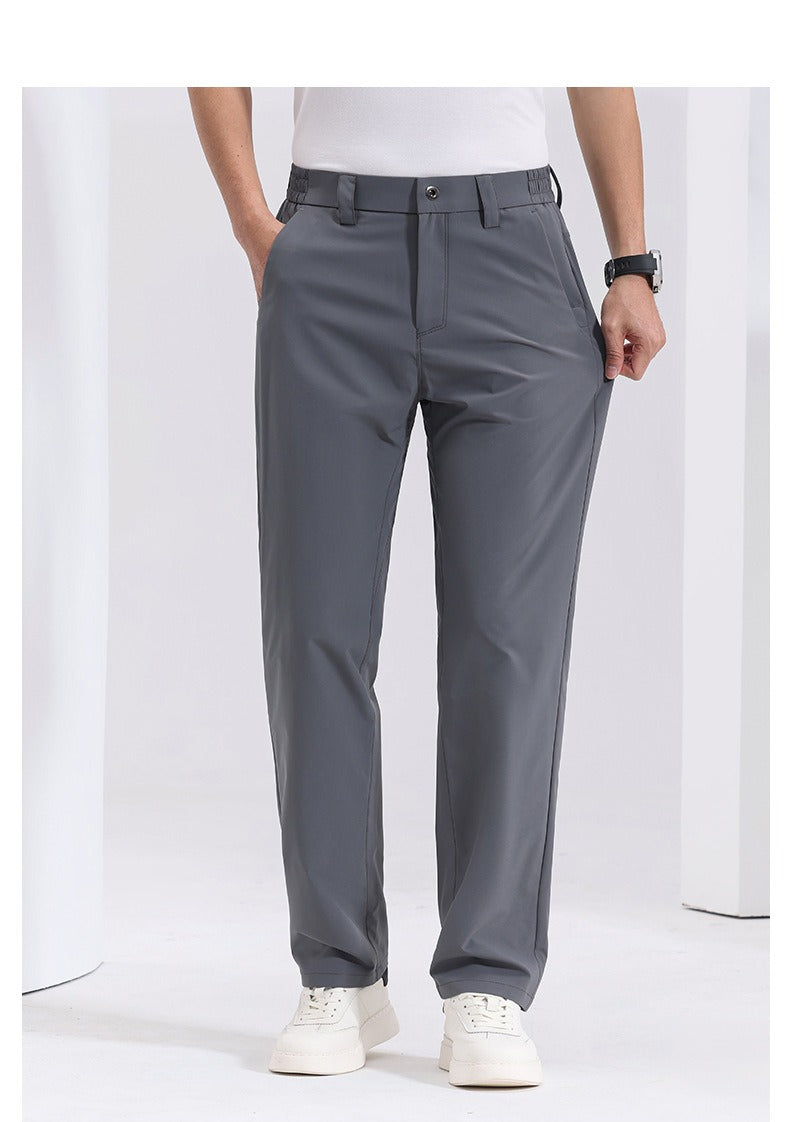 CoolForm Essentials – Men’s Lightweight Casual Pants for Work & Travel 2025 | L19-6666
