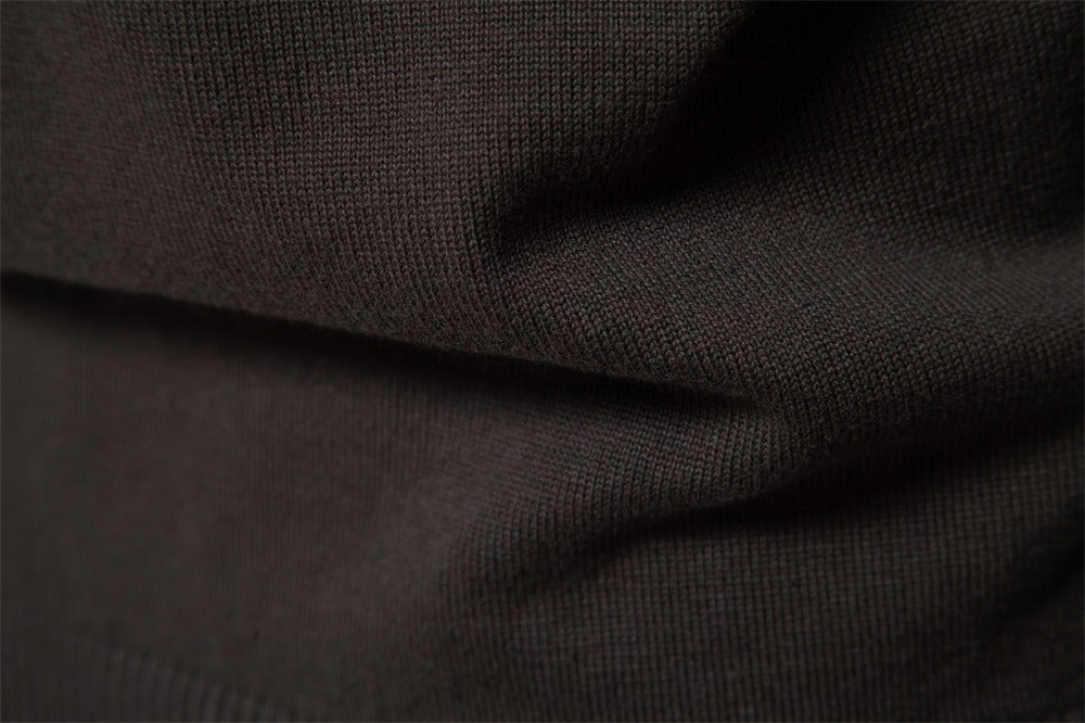 Men’s Urban Style V-Neck Cardigan – High-Quality Cotton Knit Sweater | M506