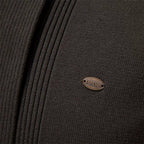 Men’s Urban Style V-Neck Cardigan – High-Quality Cotton Knit Sweater | M506