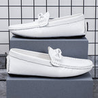 Men’s Leather Loafers – Classic Driving Moccasins with Anti-Slip Sole | 0063
