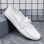 Men’s Leather Loafers – Classic Driving Moccasins with Anti-Slip Sole | 0063