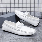 Men’s Leather Loafers – Classic Driving Moccasins with Anti-Slip Sole | 0063