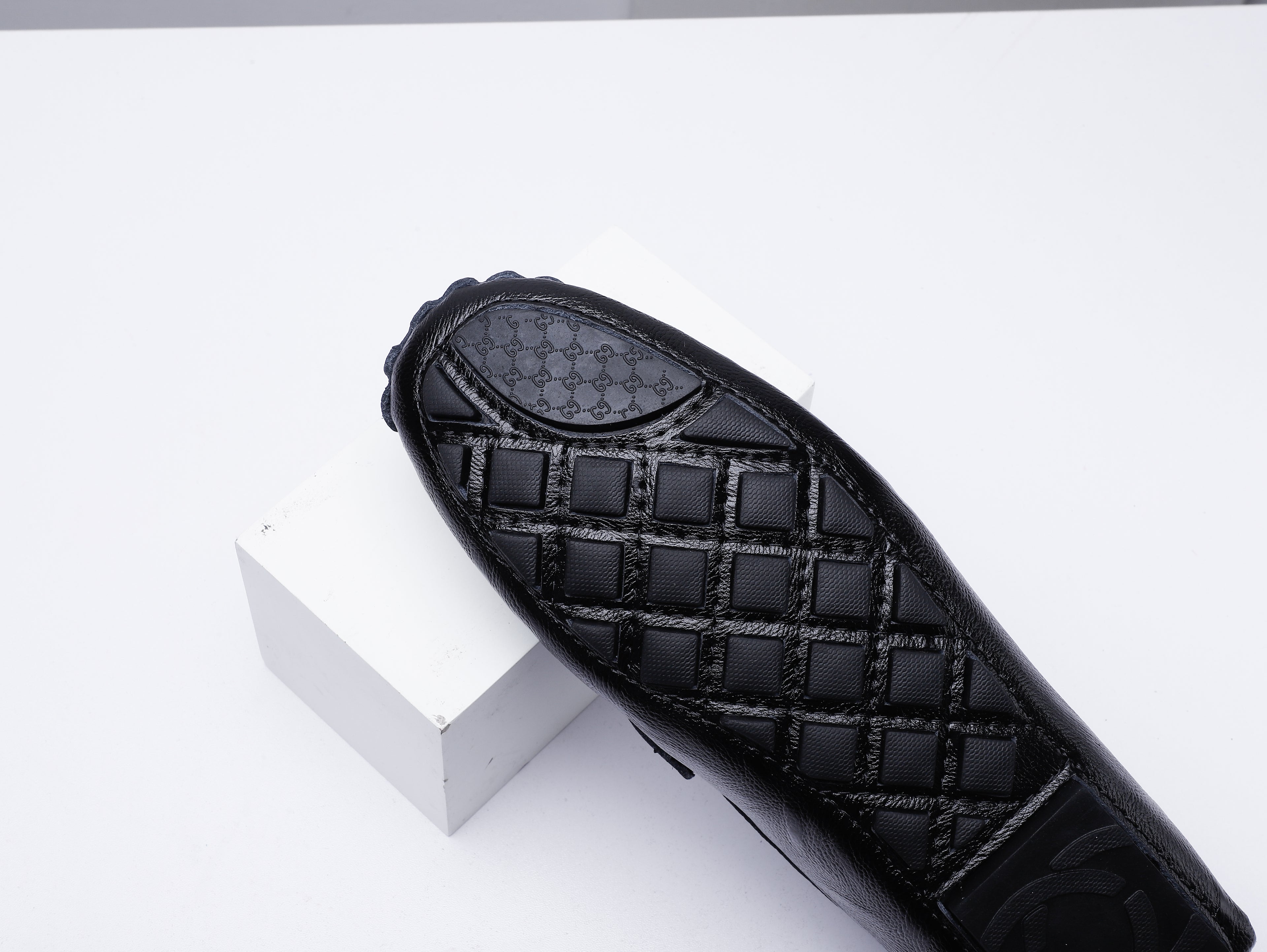 Men’s Leather Loafers – Classic Driving Moccasins with Anti-Slip Sole | 0063