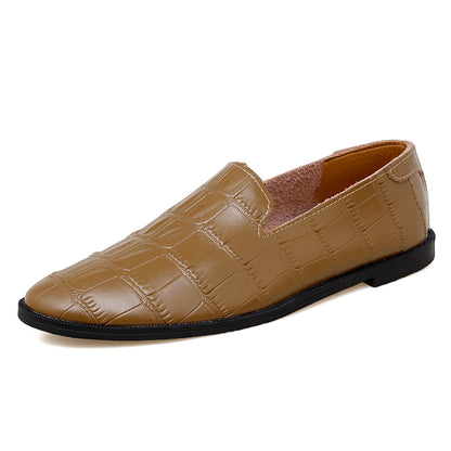 Mocassini estivi casual da uomo in vera pelle, scarpe traspiranti | 2207 