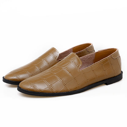 Mocassini estivi casual da uomo in vera pelle, scarpe traspiranti | 2207 