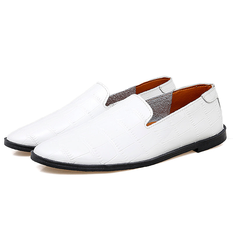 Mocassini estivi casual da uomo in vera pelle, scarpe traspiranti | 2207 