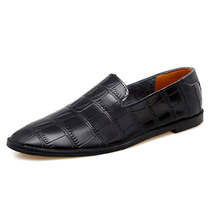 Mocassini estivi casual da uomo in vera pelle, scarpe traspiranti | 2207 