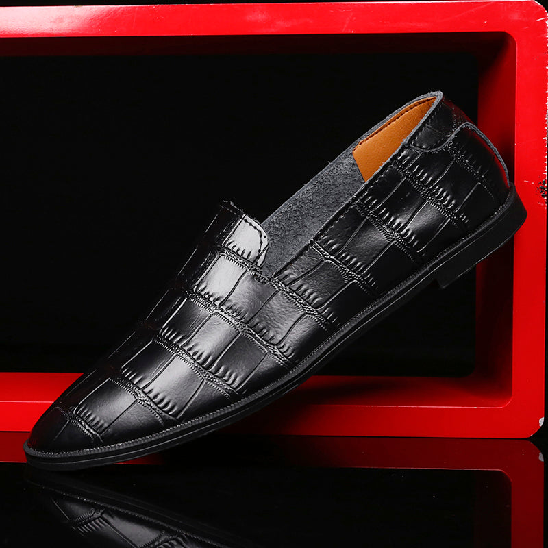 Mocassini estivi casual da uomo in vera pelle, scarpe traspiranti | 2207 