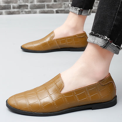 Mocassini estivi casual da uomo in vera pelle, scarpe traspiranti | 2207 