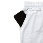 Men’s Four-Season Lightweight Linen Cargo Pants Breathable Multi-Pocket Loose Wide-Leg Trousers | MTGZ-9