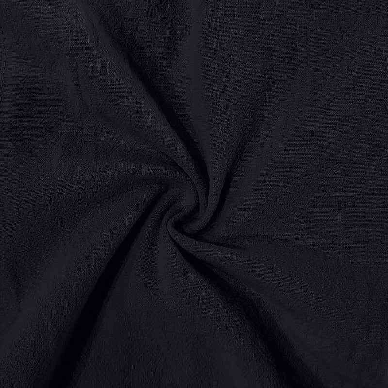 Men’s Four-Season Lightweight Linen Cargo Pants Breathable Multi-Pocket Loose Wide-Leg Trousers | MTGZ-9