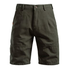 Men's 100% Cotton Cargo Shorts - 2025 Summer Straight-Leg 5-Inch Casual Shorts | MZ0312