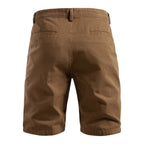 Men's 100% Cotton Cargo Shorts - 2025 Summer Straight-Leg 5-Inch Casual Shorts | MZ0312
