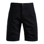 Men's 100% Cotton Cargo Shorts - 2025 Summer Straight-Leg 5-Inch Casual Shorts | MZ0312