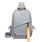 OMASKA Men’s Crossbody Bag – Waterproof Oxford Sling with USB | 2313