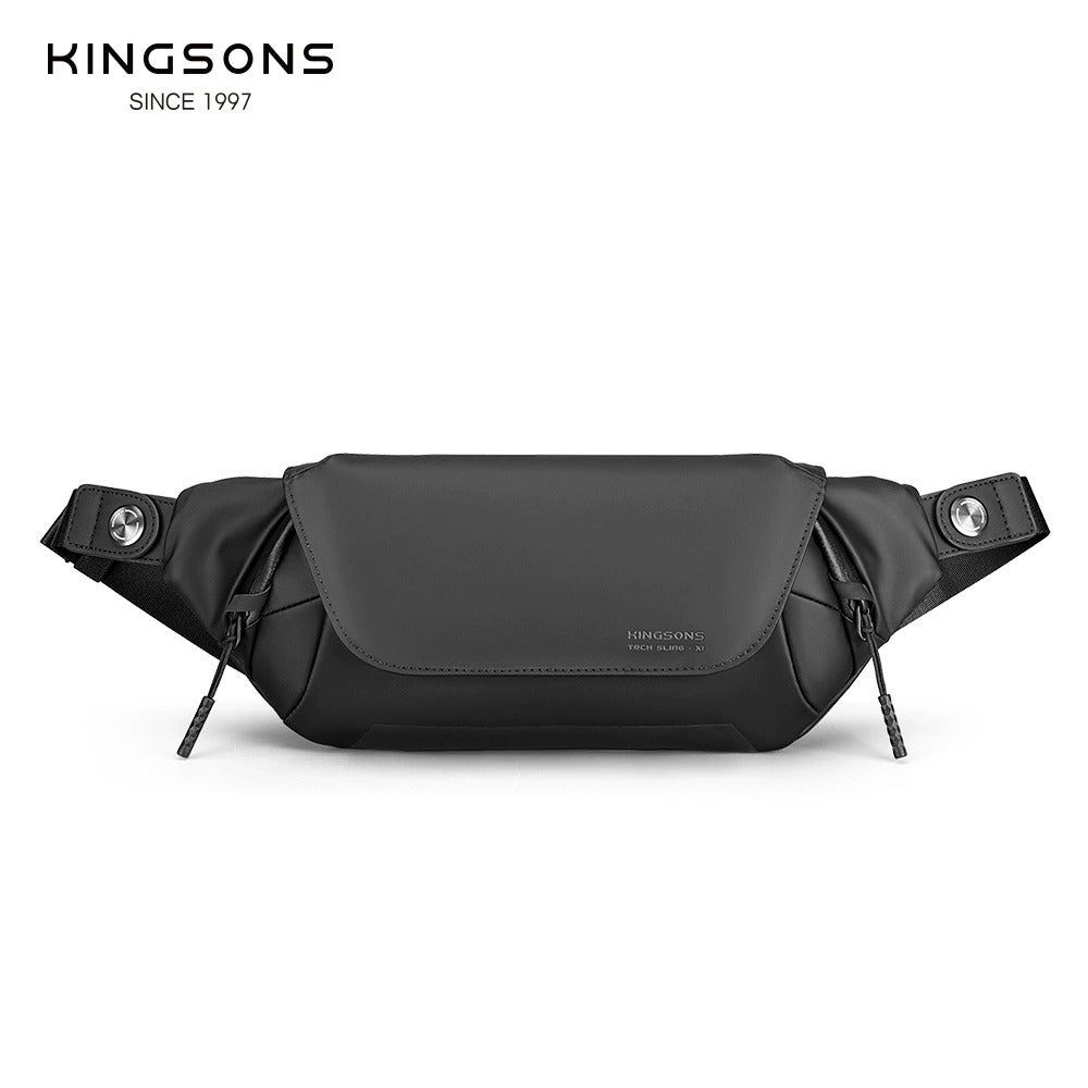 Kingsons Men’s Chest Bag – Waterproof, Lightweight, Crossbody | 3248-A