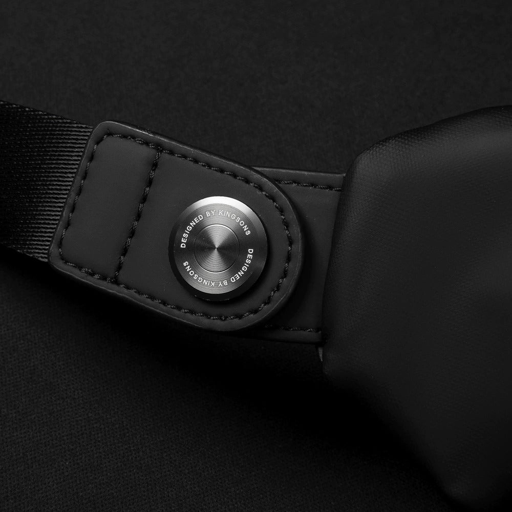 Kingsons Men’s Chest Bag – Waterproof, Lightweight, Crossbody | 3248-A