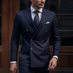 Men's Premium 2pcs Suits – Formal Wedding Groom Attire in Multiple Colors