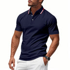 Men’s Quick-Dry Golf Polo Shirt – Short Sleeve Summer Business Casual Top | DS-2108