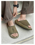 Men’s Suede Leather Fisherman Sandals | Outdoor Slide Slippers with Arch Support | Summer Beach Casual Shoes for Men | T98-1