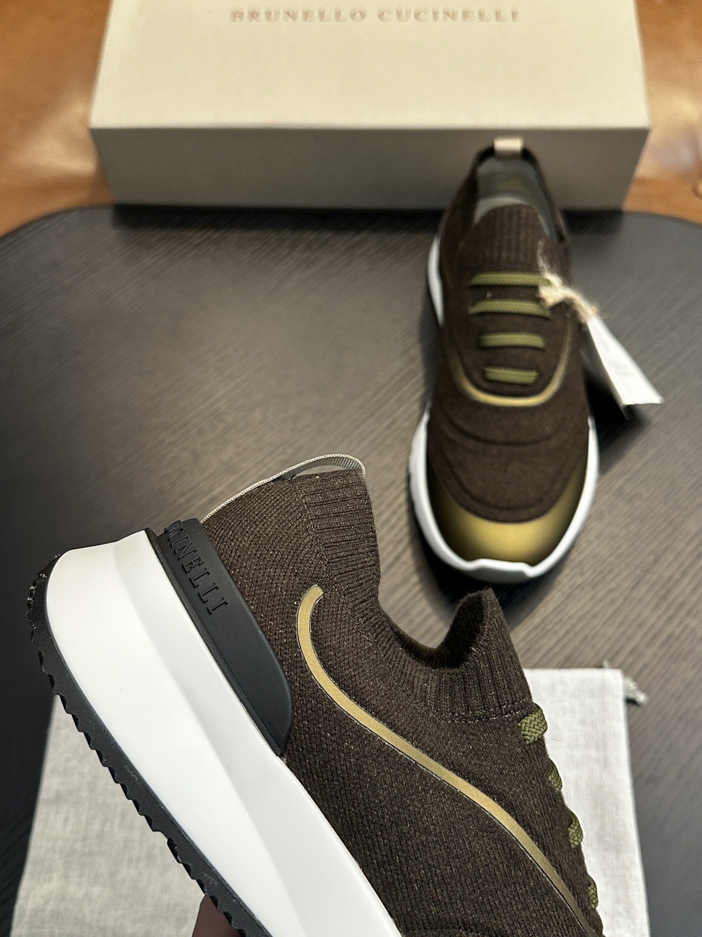 Men's Genuine Leather & Mesh  Breathable Shoes Travel Comfort Insole Slip-On Trainers Casual Driving Boots