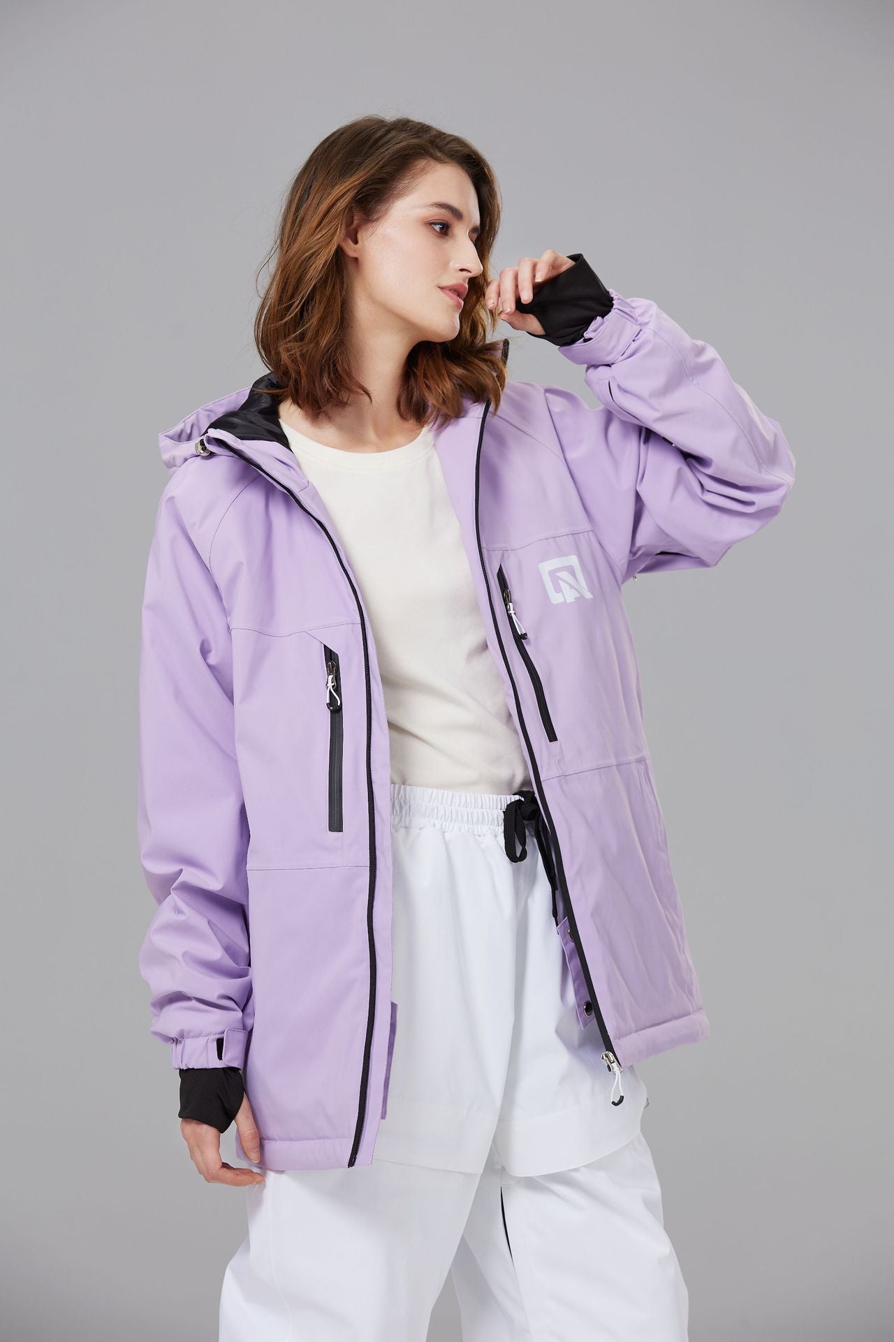 Unisex Ski Jacket 15000mm Waterproof Snowboard & Alpine Ski Wear Plus Size Insulated Snowsuit | 406