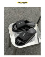 Men’s Suede Leather Fisherman Sandals | Outdoor Slide Slippers with Arch Support | Summer Beach Casual Shoes for Men | T98-1