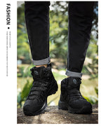 Tactical Combat Boots | Waterproof Breathable Military Hiking Boots | High-Top Climbing & Training Footwear | TRK888