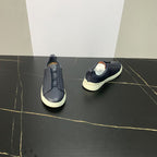 New Genia Men's Slip-On Loafers | Genuine Leather Luxury Sneakers with Sheepskin Lining | Premium Casual Driving Shoes | 6188
