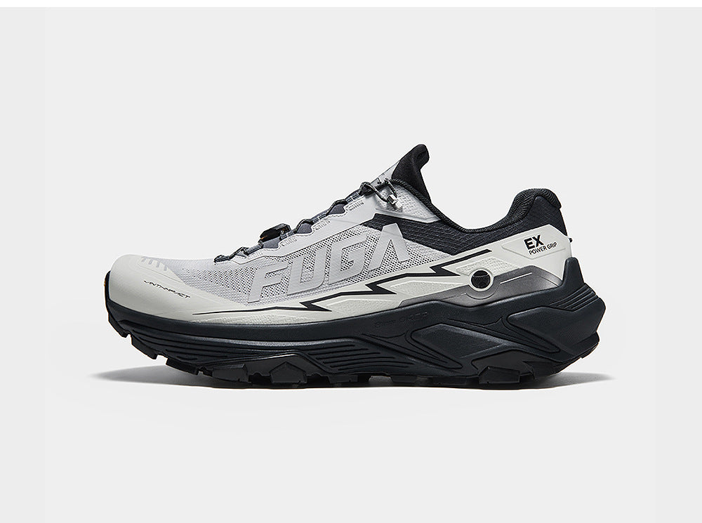 FUGA EX3 Trail Running Shoes Vibram Megagrip Outsole Breathable Water-Resistant Men's Hiking & Trail Runners Trainers