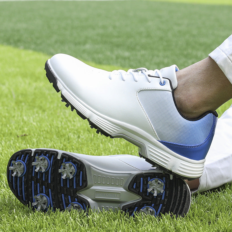 Thestron Waterproof Golf Shoes | Big Size Spiked Training Shoes | All-Weather Performance & Casual Footwear | T616