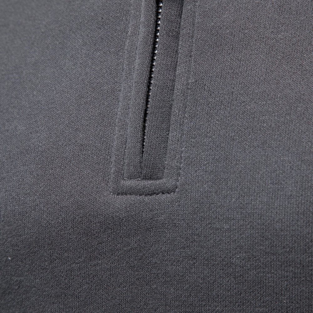 Men's Half-Zip Stand Collar Sweatshirt | 2026 Autumn Casual Pullover with Raglan Sleeves | Soft Cotton-Blend Fleece Top | HD3046