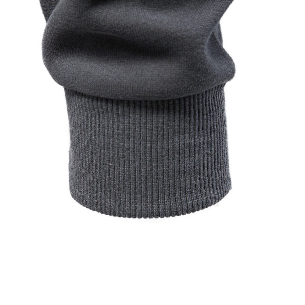 Men's Half-Zip Stand Collar Sweatshirt | 2026 Autumn Casual Pullover with Raglan Sleeves | Soft Cotton-Blend Fleece Top | HD3046
