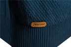 Men’s V-Neck Color-Trim Knit Cardigan – Casual Loose-Fit Buttoned Sweater for Autumn | SW199