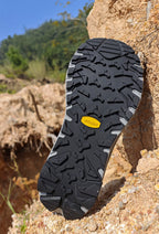 ECAF HTRON EHT Men‘s Genuine Leather Hiking Boots Thick Sole Outdoor Trail Shoes Anti-Slip & Breathable Trekking Trainers