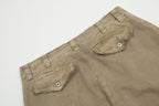 11KN American Vintage Cargo Pants | Distressed Khaki Work Pants | Slimming Straight-Leg Relaxed Fit Trousers for Men & Women | AK3210868